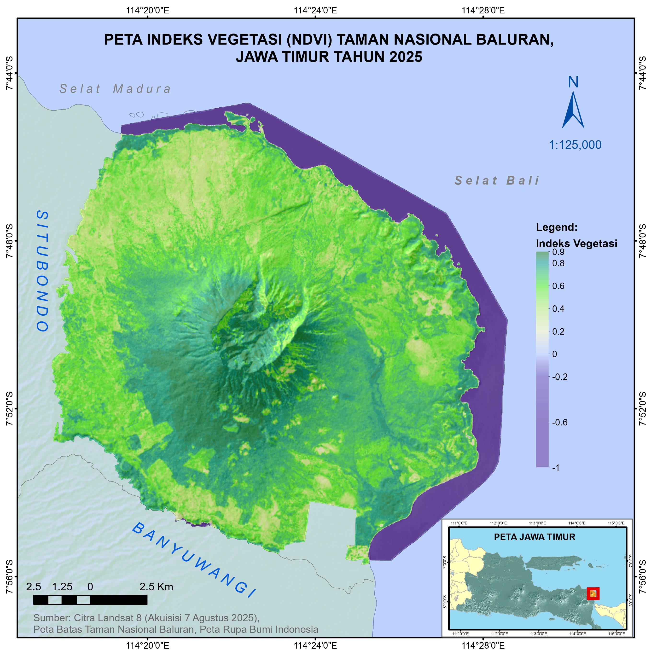 Vegetation Index Map